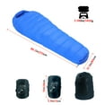 thumbnail image 2 of Tesleader Down Backpacking Sleeping Bag, Ultralight Down Sleeping Bag for Camping, 2 of 8