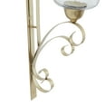 thumbnail image 5 of DecMode Gold Metal Wall Sconce, 5 of 9
