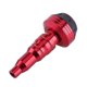 thumbnail image 2 of Motorcycle CNC Aluminum Alloy Exhaust Frame Slider Falling Protector Anti Crash Cap Red, 2 of 3