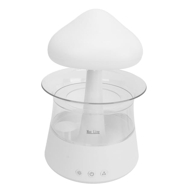 Humidificador de Nube 7 Colores Humidificador 2 en 1 con Difusor de Aceite Esencial Gota de Lluvia de 450 Ml Humidificador de Hongos Funciones de Niebla y Luz Enchufe USB ANGGREK Otros