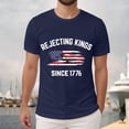 thumbnail image 5 of Linfrsh 250 Anniversary Usa Shirts 250th Anniversary Shirt Vintage American Flag Independence Day 250 Anniversary Shirt(Navy,XL), 5 of 5