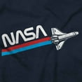 thumbnail image 2 of NASA Worm Logo American Space Shuttle Women's T Shirt Ladies Tee Brisco Brands S, 2 of 5