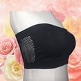 thumbnail image 2 of Sujetadores sin tirantes Elegante Lavado a mano multicolor Ajuste de forma Estilo básico a juego fácil para sujetador inalámbrico Fuera del hombro Ropa Fiesta Negro hueco sidaley  AP008608-12B, 2 of 5