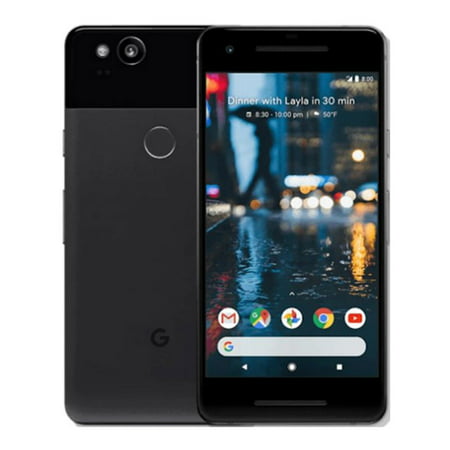 Google Pixel 2 Fully Unlocked Just Black 64GB (Scratch and