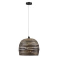thumbnail image 3 of Jamsen 1-Light Pendant in Black Bamboo, 3 of 6
