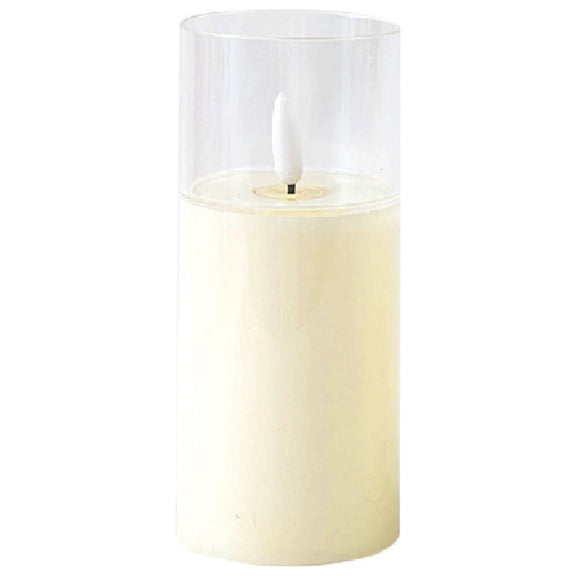 A Large Led Electronic Candle For Christmas Night Light And Ambiance