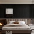 thumbnail image 4 of Peel and Stick PVC Slat Wall Panel 118"x15.75" Self-Adhesive Thick Faux Black Wood Grain Wallpaper Panel 3D Soundproof Wall Panels for Walls & Ceilings, 4 of 12