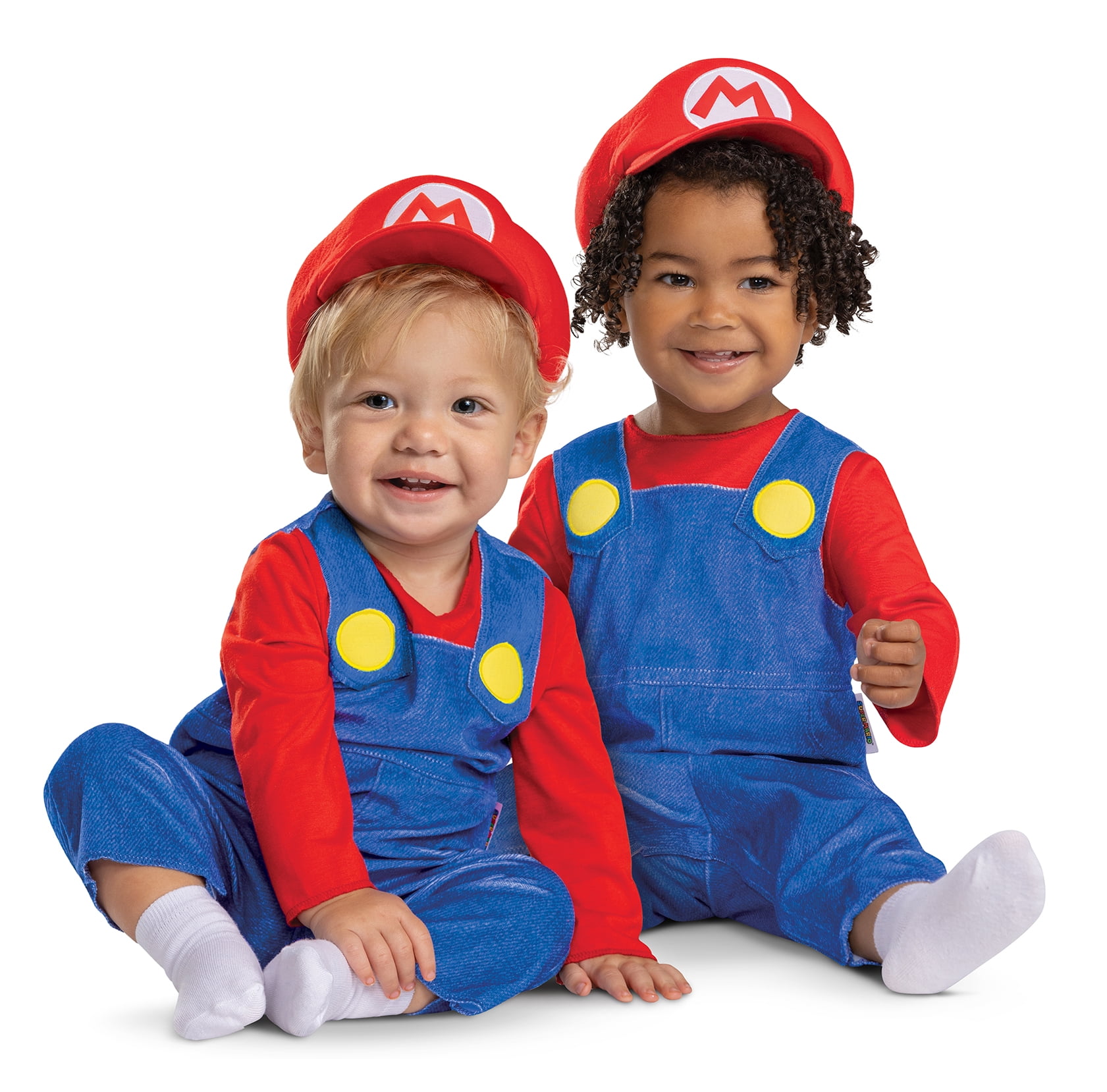 Super Mario Brother Halloween Costume for Toddler, Size 3T- 4T, by Disguise