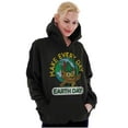 thumbnail image 3 of Woodsy Owl Make Everyday Earth Day Hoodie Sweatshirt Women Men Brisco Brands S, 3 of 5