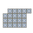 thumbnail image 1 of Tile Sticker, Diagonal Tile Stickers Floor Decals 20PCS Floor Stickers Diagonal Sticker  For Mirror For Wall, 1 of 8