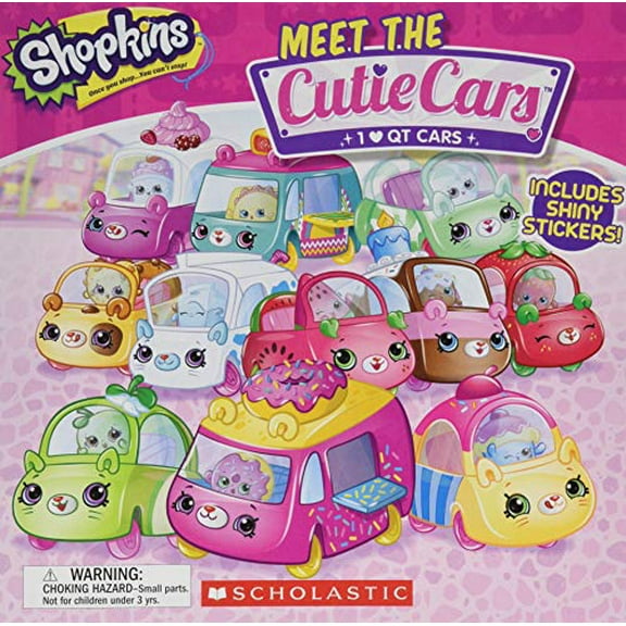 Pre-Owned Meet the Cutie Cars (Shopkins) Paperback