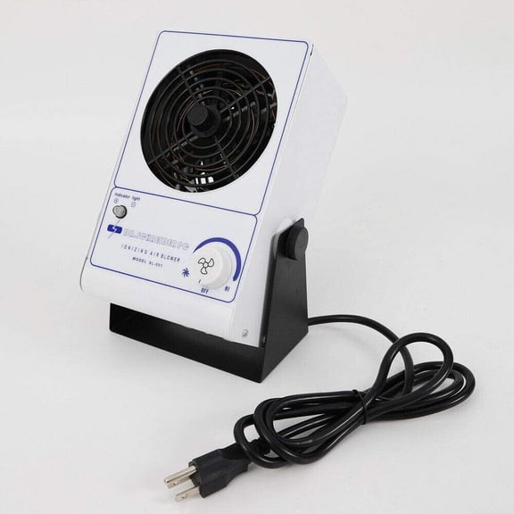 MONIPA 110V/60Hz Ionizing Air Blower Fan Anti Electrostatic Ion Blower Anti-Static Ionizer Static Electricity Electrostatic Eliminator Fan