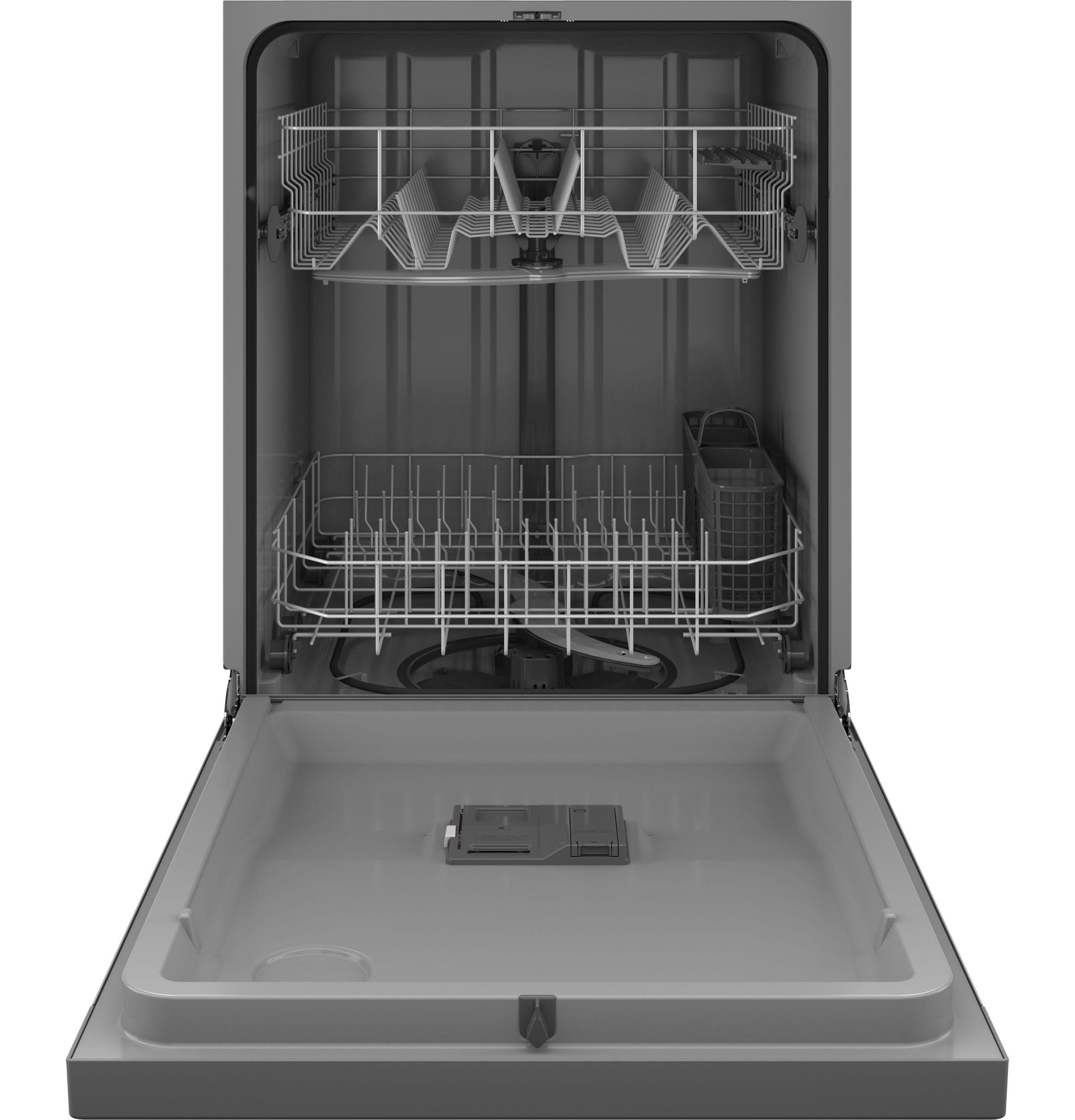 GE Dishwasher with Front Controls - GDF535PSRSS