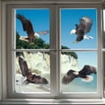 thumbnail image 4 of Eagles Wall Stickers Watercolor Animal Wall Decals Vinyl Wall Sticker 4 Flying Birds Wall Decal for Bedroom Living Room Office Home Wall Decorations DIY Wall Art Decor, 4 of 7