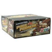 ***Discontinued***Pure Protein High Protein Double Layer Bar, S'mores, 12 CT (Pack of 1)