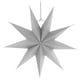 thumbnail image 2 of Estrella de papel 3D de 9 puntas para Halloween, Navidad, fiesta, hogar, jardín, decoración colgante Gris, 2 of 5