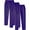Purple, variant on Diufon 3 Pieces Men's Athletic Running Pants Casual Elastic Waisted Drawstring Straight Leg Sweatpants with Pockets