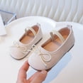thumbnail image 6 of Girls Mary Jane Flat Shoes Cute Bow Round Toe Casual School Flats Ankle Strap Soft Non Slip Sole Fashion Shoes, 6 of 10