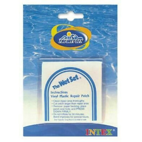 Intex The Wet Set, 7.5" Repair Patch Kit Clear 6 Piece
