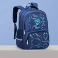 thumbnail image 5 of 1pc Creative Unique Starry Sky Pattern Children's Backpack, Boys And Girls Large Capacity Student Backpack, Breathable Back Cushion Double Shoulder Bag, Adjustable Straps Backpack, 5 of 5