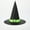 Yellow, variant on Halloween Witch Hat for Adults Kids Spirit Witch Hat Party hickened Hanging Black Wizard Hats Bulk Skin-friendly Breathable Halloween Party Masquerade Props