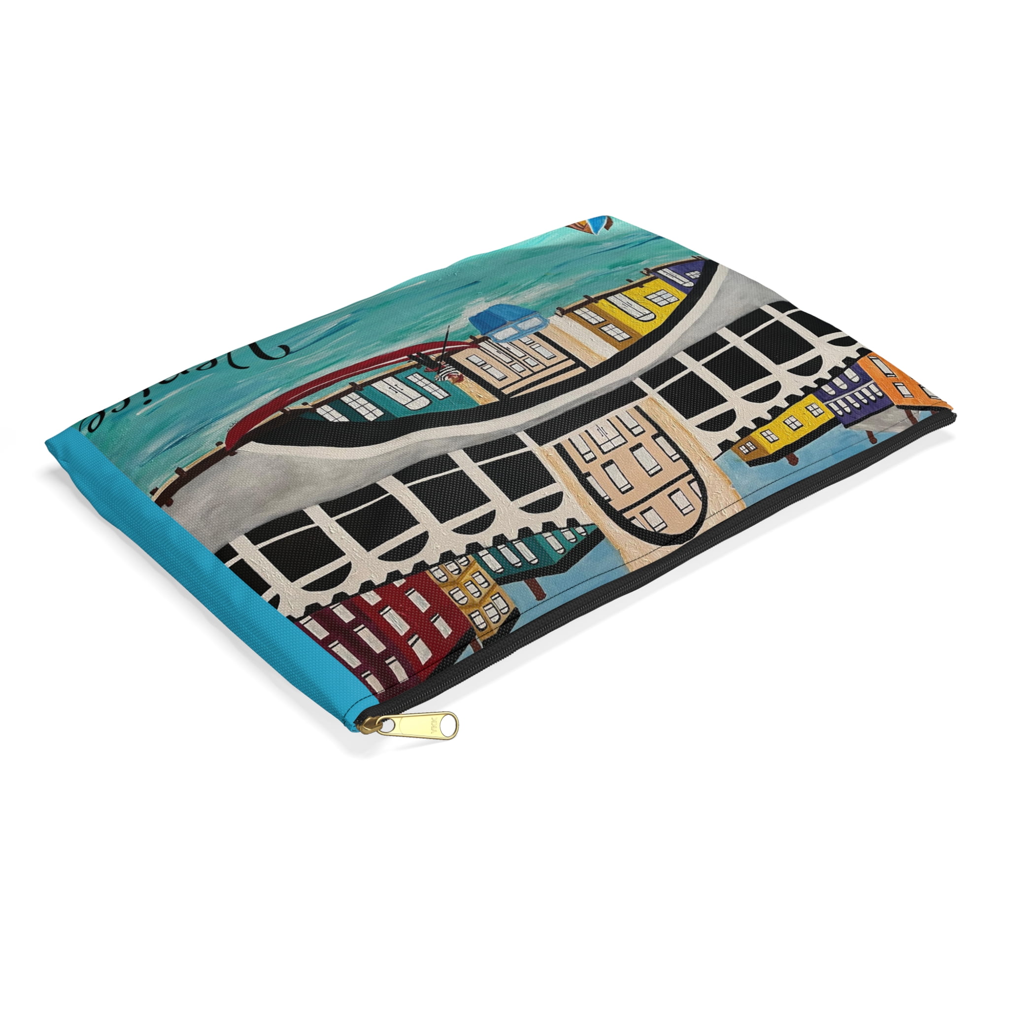 Venice Travel Pouch  - Durable and Versatile Cosmetic Bag or Pencil Case