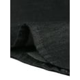 thumbnail image 5 of INSPIRE CHIC Women's Summer High Waist A-Line Mini Denim Skirt with Belt XL Black, 5 of 6