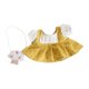 thumbnail image 1 of Juego de ropa para muñecas de 20 cm Perfecl con diseño de animales de peluche Amarillo, 1 of 8