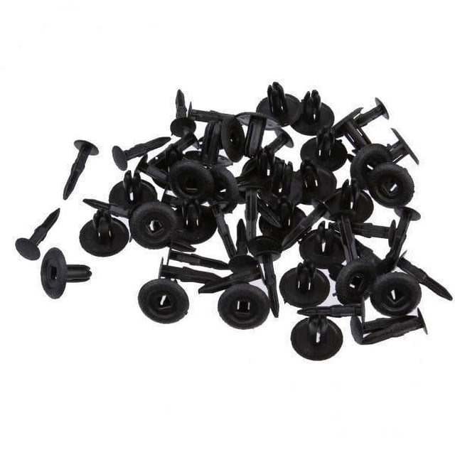 Almencla 3x30pcs Nylon Bumper Fastener Rivet Retainer for Mazda GJ2168885 3 Pcs