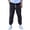 Black, variant on Wutalume Men's Loose-Fit Stretch Corduroy Lightweight Breathable Pants, Comfortable and Flexible Trousers for Casual and Daily Wear,Black L