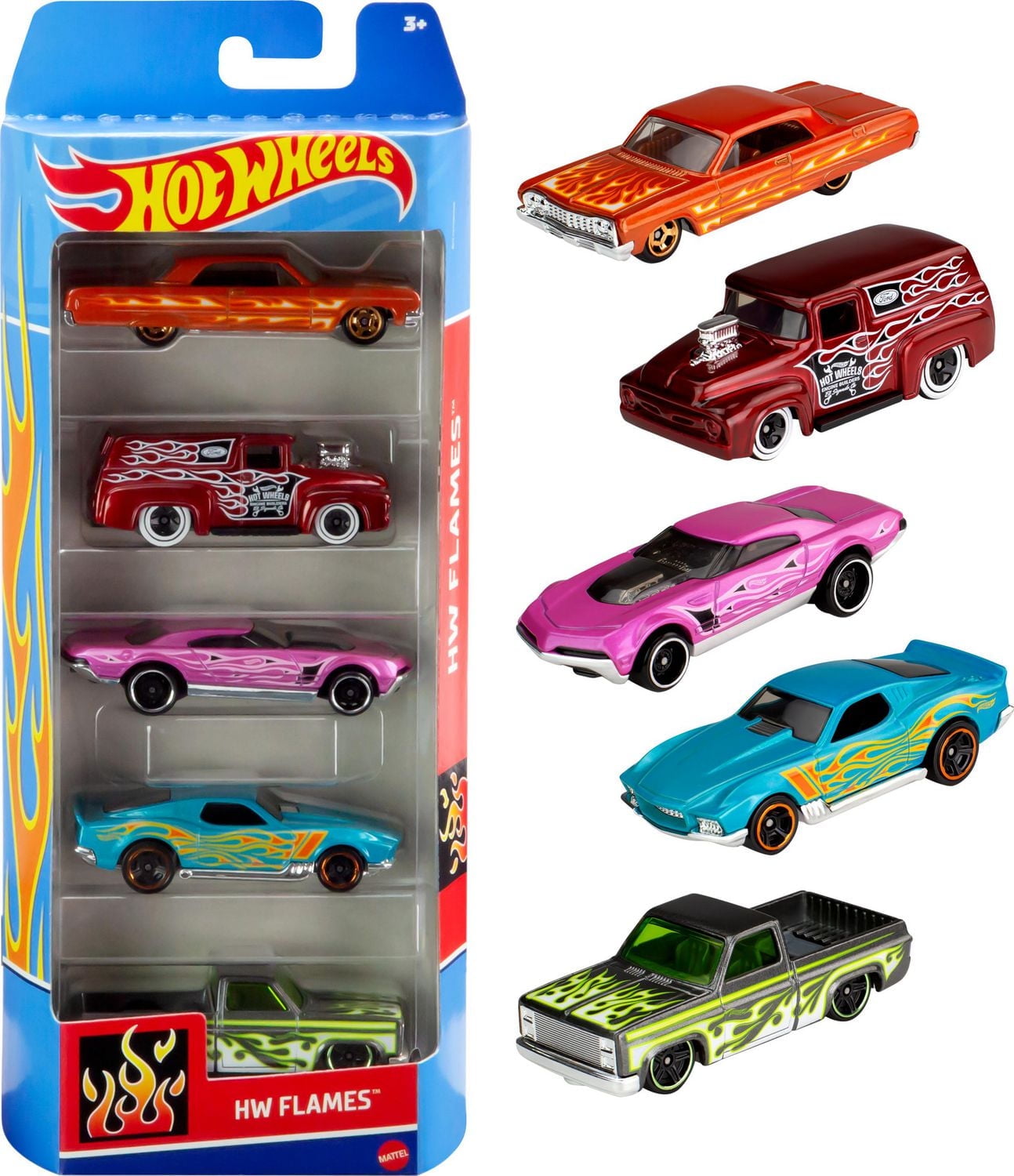 Hot Wheels 5 Pack Cars - Styles May Vary, Ages 3+ - Walmart.ca