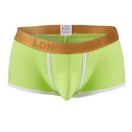 

eczipvz Mens Boxer Briefs Mens Boxer Briefs With Pouch Moisture Wicking Performance Underwear for Men Green