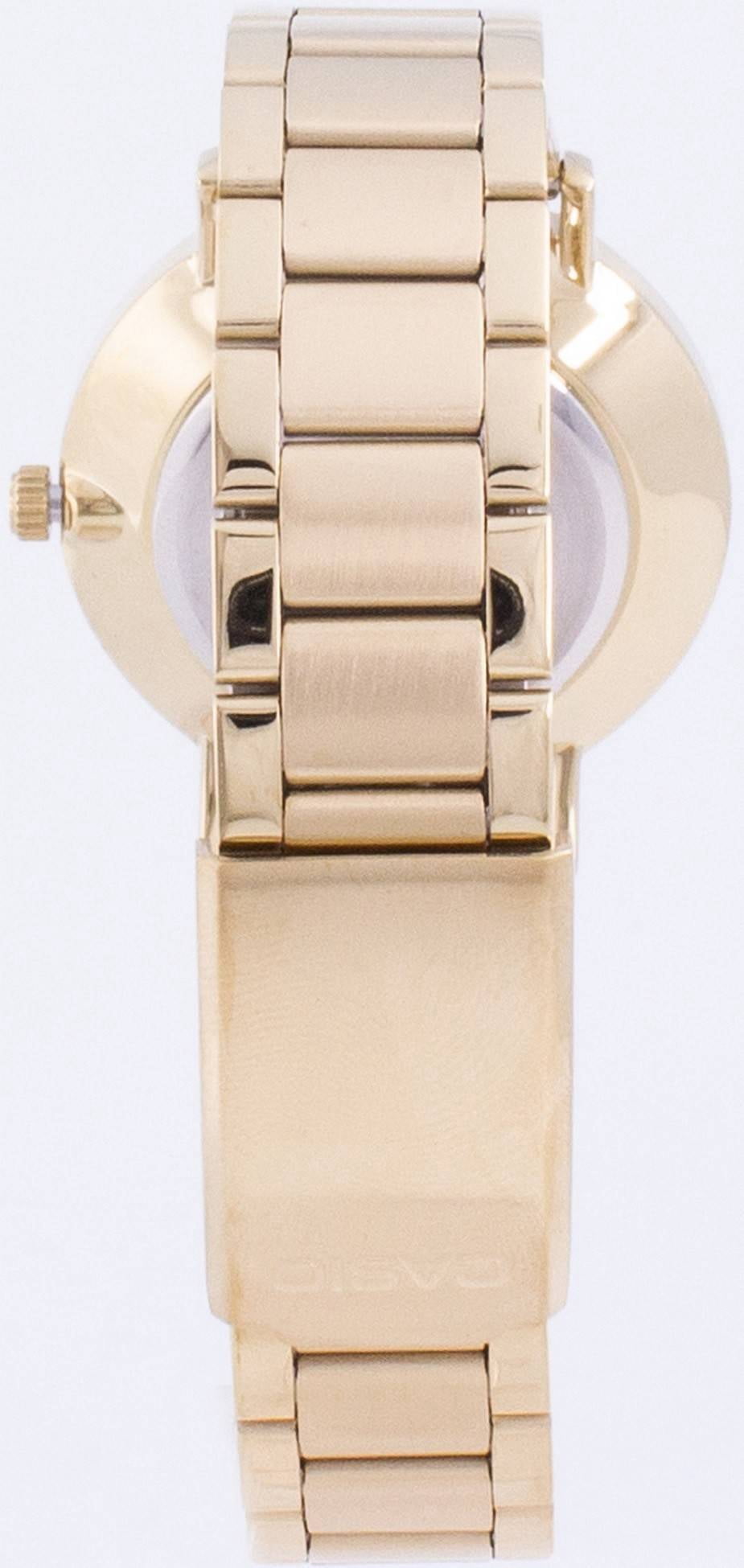Casio Women’s Gold-Tone Stainless Steel Bracelet Watch - LTP-VT01G-1BUDF