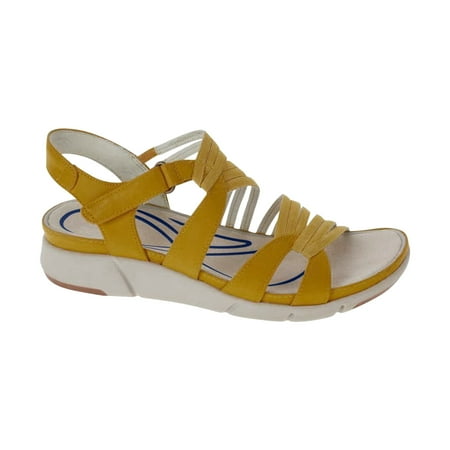 

Summer Saving Dvkptbk Women s Sandals Summer Ladies Shoes Wedge Heel Retro Casual Women s Beach Sandals Yellow 7