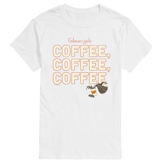 Gilmore Girls - Coffee, Coffee, Coffee - Men's Short Sleeve Graphic T-Shirt