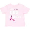 thumbnail image 3 of Inktastic Breast Cancer Awareness My Gigi is a Fighter Boys or Girls Toddler T-Shirt, 3 of 5