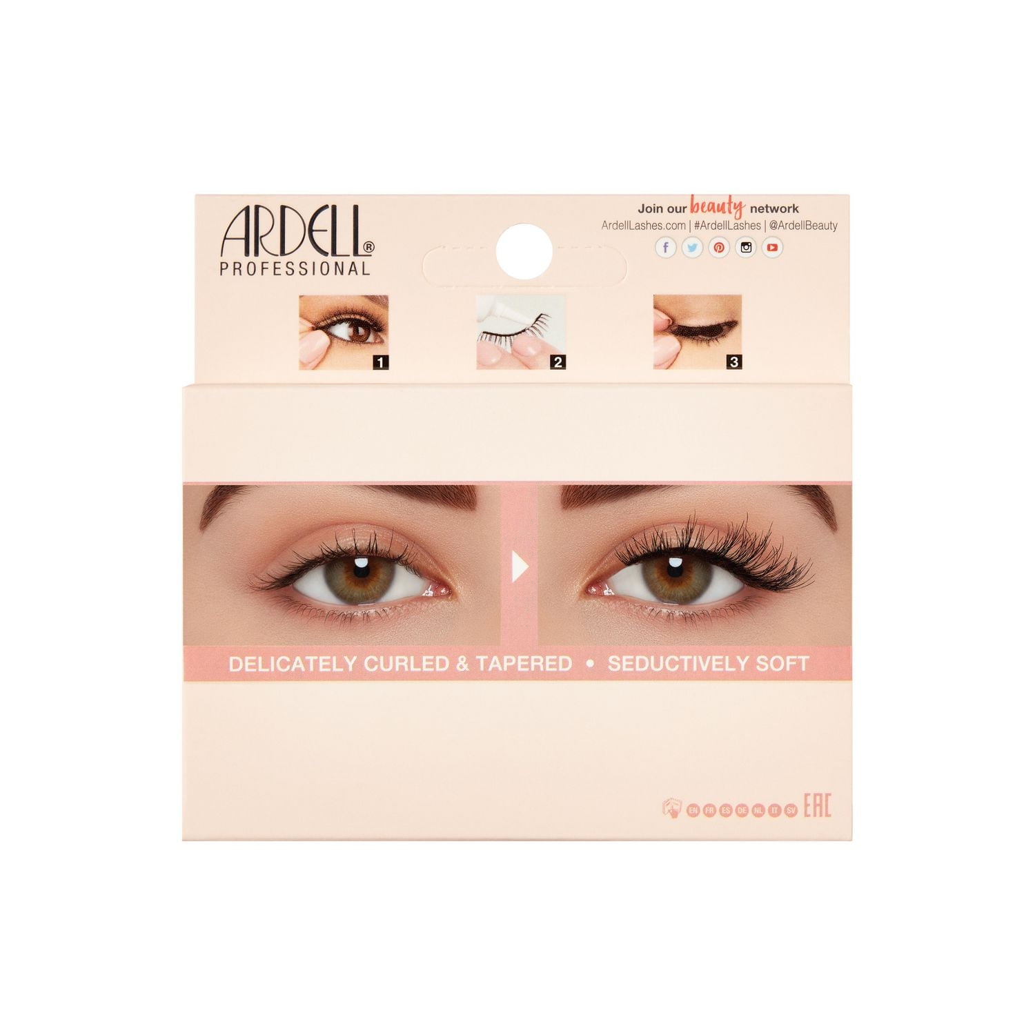 Ardell - Naked Lashes 425 - 2 paquets et 1g d'adhésif pour cils en duo Cils nus 425