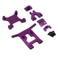 thumbnail image 1 of Kit de parachoques delantero para coche RC con soporte de metal para Wltoys 124018, escala 1:12 Púrpura, 1 of 9