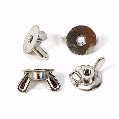 25 Pieces HighWind Solutions 1/4-20 x 1 Stainless Steel Track Bolt Hurricane by Mountwell Hardware
