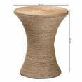 thumbnail image 3 of bali & pari Cady Japandi Natural Jute Side Table, 3 of 8