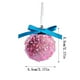thumbnail image 3 of Christmas Valentines Day Sequined Bow Flat Ball Christmas Tree Pendant Party Shopping Mall Decoration, 3 of 8