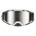 thumbnail image 2 of IXS Trigger+ Goggle Trigger White/Silver Low Profile Lens, 45mm Elastic Strap, Unobstructed Pereferal Vision (178°x78°), 3ply Foam for Increased Comfort, iXS Roll-Off/Tear-Off Compatibility, 2 of 3
