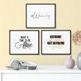 thumbnail image 3 of Positive Mindset Decor 11 x 14" Wall Art UNFRAMED Print (3 Pack), 3 of 3