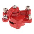 thumbnail image 3 of Red Motorcycle Front Rear Disc Brake Caliper Assembly - 49cc Left, 3 of 6