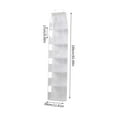 thumbnail image 3 of LLDYYDS Over The Door Hanging Pantry Organizer, Room Organizer with Clear Pockets, 25lb Ultra Sturdy & Large Capacity for Closet, 3 of 4