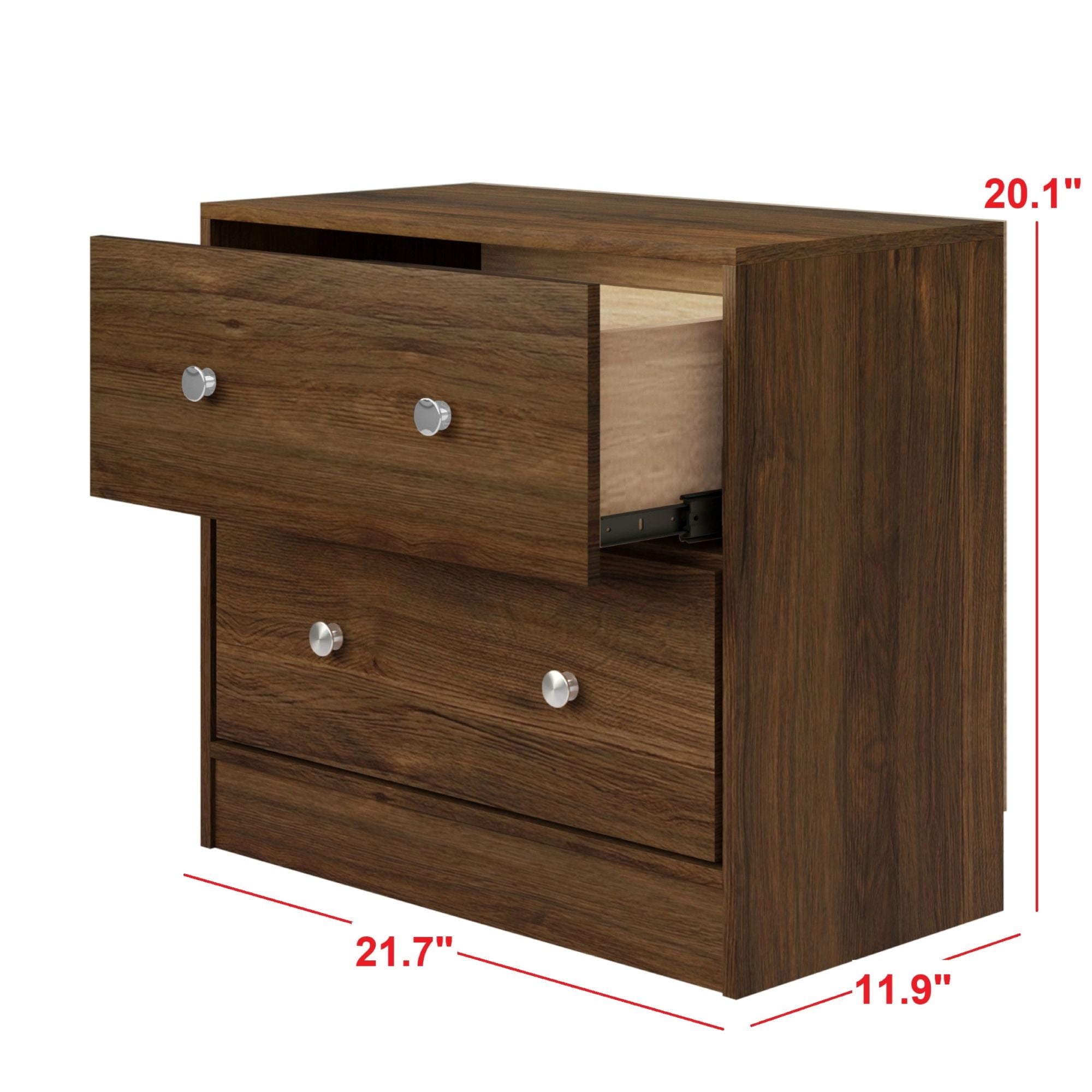 Home Design Gina Upholstered Headboard with Altoona Dresser and 2 Nightstands; Bedroom Set