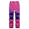 CQONEPT Teen Girl's Snow Ski Pants Ripstop Durable Pant for Climbing Hiking Snowboarding Pants with Pockets Hot Pink 10 Years