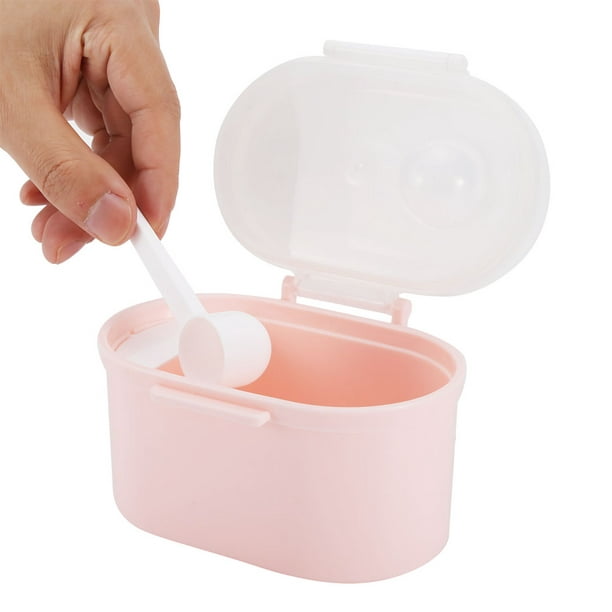 Boîte de rangement pour distributeur de lait en poudre Récipient portatif  pour aliments pour bébés(bleu)