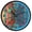 Funny Illusion Geometric, variant on Dailycode Night Light Wall Clock Glow in The Dark 12 inch Battery Operated Silent Luminous Clocks, Baseball Batter