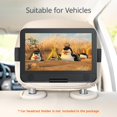 thumbnail image 4 of YOTON Reproductor de DVD portátil de 12,5 pulgadas con visualización giratoria HD de 10,5 pulgadas para coche y niños, con cargador de coche y adaptador de CA, soporta batería integrada de 4 a 6, 4 of 5